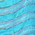 Cute Floral Design Turquoise Reversible Silk Stole Diwali Special Gift 191