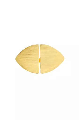 Women's western gold plated ajustable finger ring
