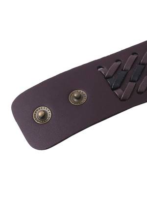 Men's brown leather bracelet 3