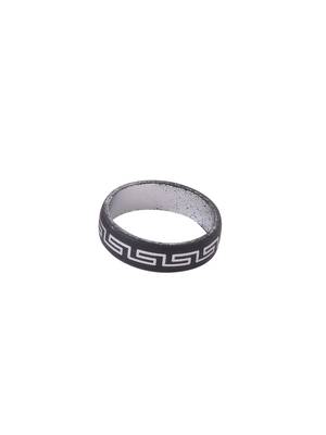 Men's silver metal ring 3
