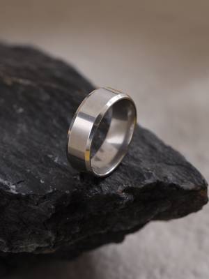Men's stainless steel finger ring 1