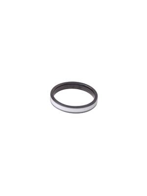 Men's silver metal ring 3