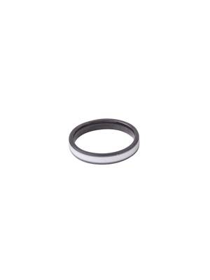 Men's silver metal ring 4