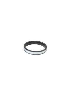 Men's silver metal ring 5