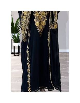 Black Reception Kaftan for Women 3