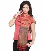 Cute Paisley N Floral Designer Kashmiri Silk Stole Deepawali Gift 200