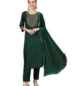 WILNERCROWN Designer Trending ethnic set kurta, pant and dupatta set for women for casual and festive wear