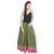 Rajasthani Green Long Skirt