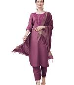 WILNERCROWN Designer Trending ethnic set kurta, pant and dupatta set for women for casual and festive wear