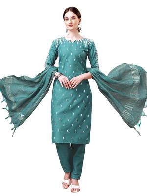 WILNERCROWN Designer Trending ethnic set kurta, pant and dupatta set for women for casual and festive wear 1