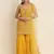 Women's Yellow Georgette Sharara Suit Set