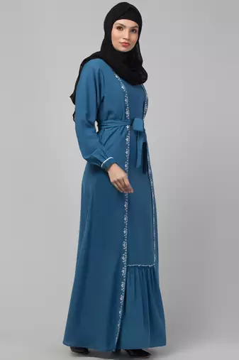 latest shrug women stylish wear abaya