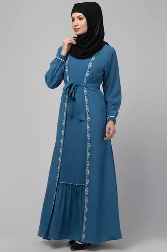 latest shrug women stylish wear abaya