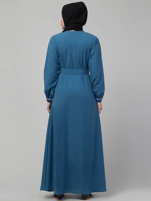 latest shrug women stylish wear abaya 4