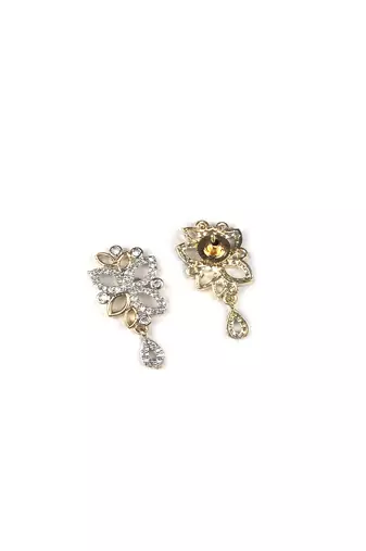Silver gold plated ad bela necklace set