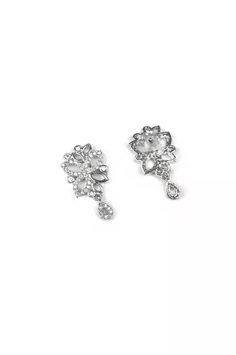 Silver plated ad bela necklace set