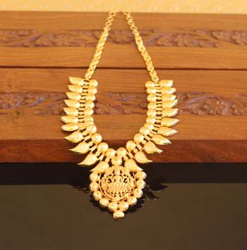 Kerala traditional temple necklace 1
