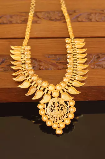 Kerala traditional temple necklace