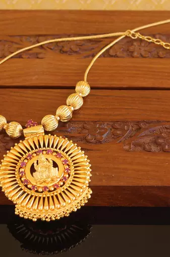Kerala traditional temple necklace
