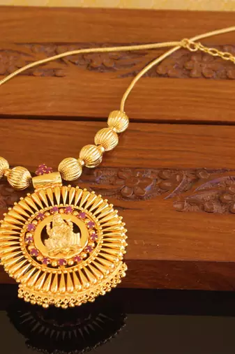 Kerala traditional temple necklace
