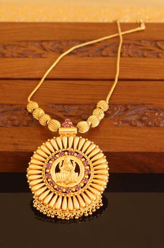 Kerala traditional temple necklace