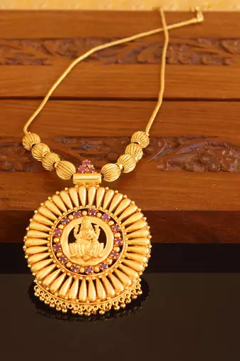 Kerala traditional temple necklace