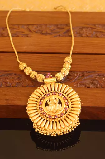 Kerala traditional temple necklace