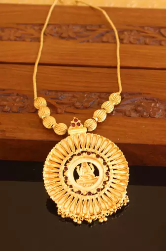 Kerala traditional temple necklace