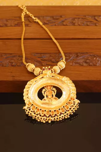 Kerala traditional temple necklace