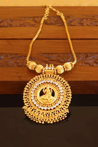 Kerala traditional temple necklace