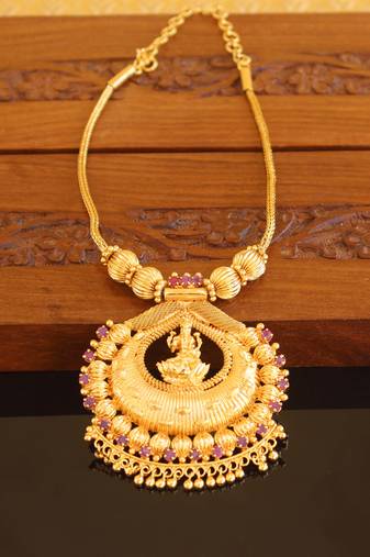 Kerala traditional temple necklace
