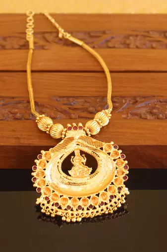 Kerala traditional temple necklace