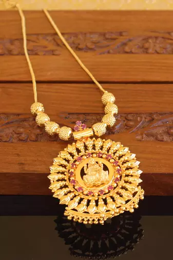 Kerala traditional temple necklace