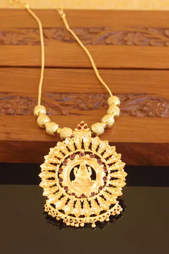 Kerala traditional temple necklace