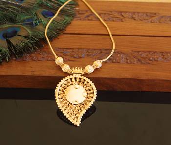Kerala traditional palakka krishna necklace 3