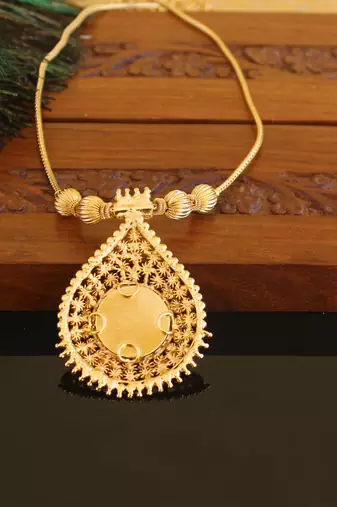 Kerala traditional palakka krishna necklace