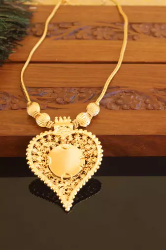 Kerala traditional palakka temple necklace