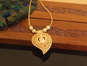 Kerala traditional palakka temple necklace 2