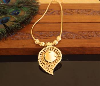 Kerala traditional palakka temple necklace 3