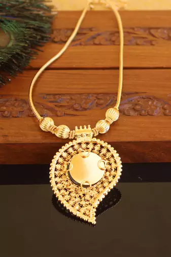 Kerala traditional palakka temple necklace