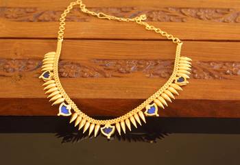 Kerala traditional palakka necklace 1