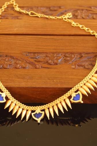 Kerala traditional palakka necklace