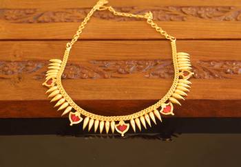 Kerala traditional palakka necklace 1