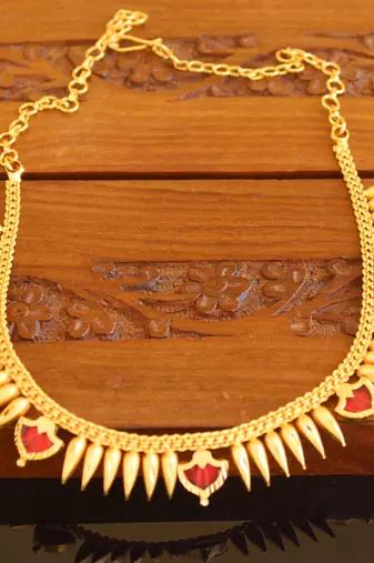 Kerala traditional palakka necklace