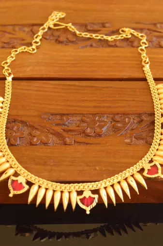Kerala traditional palakka necklace