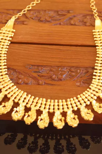 Kerala style temple necklace