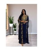Navy Blue Ethnic Kaftan for Women