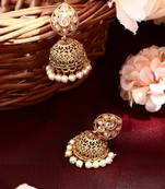 Gold Plated Jhumkas