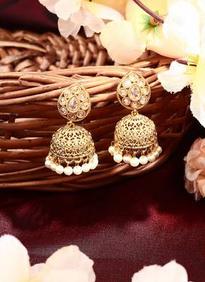 Gold Plated Jhumkas 2