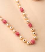 Pink Rose Gold Necklace